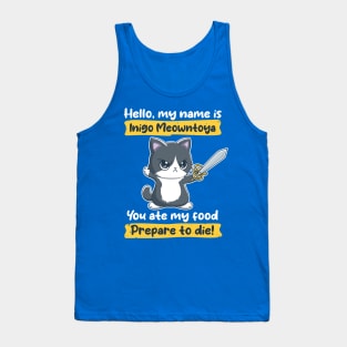 Inigo Meowntoya Tank Top